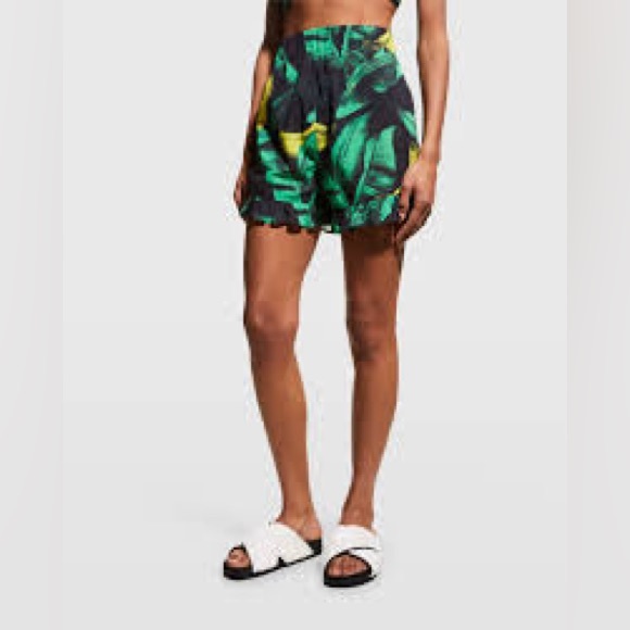 Ganni Banana Tree Black Short - Picture 2 of 8